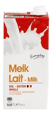 Everyday Whole Milk U.H.T 1Ltr