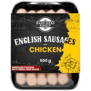 Ranchers Finest English Style Chicken Sausages 500g