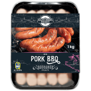 Ranchers Finest Pork BBQ Sausages 1kg