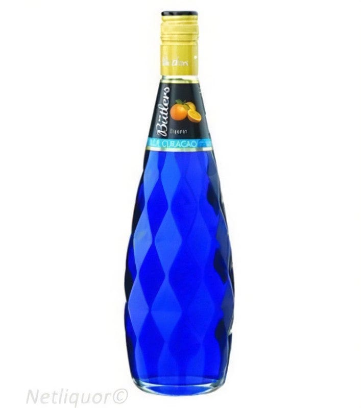 Butler's Blue Curacao Liqueur Citrus Flavoured 24% 750ml
