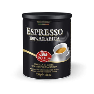 Saquella Espresso 100% Arabica Coffee 250g