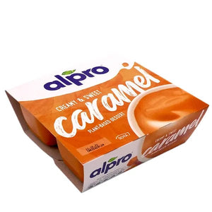 Alpro Caramel Creamy Sweet Dessert Yoghurt 4*125g