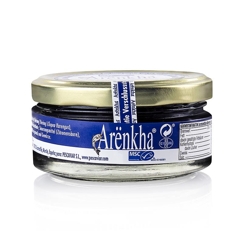 Arenkha caviar Black Fish Eggs 55g