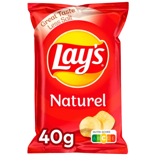 Lay's Natural Chips 40g