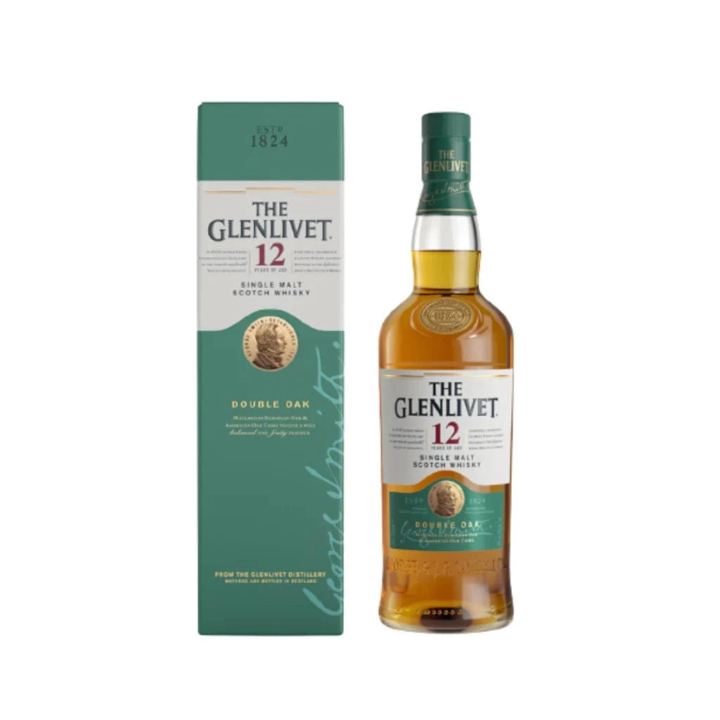 The Glenlivet Single Malt Scotch Whisky Double Oak 1Ltr