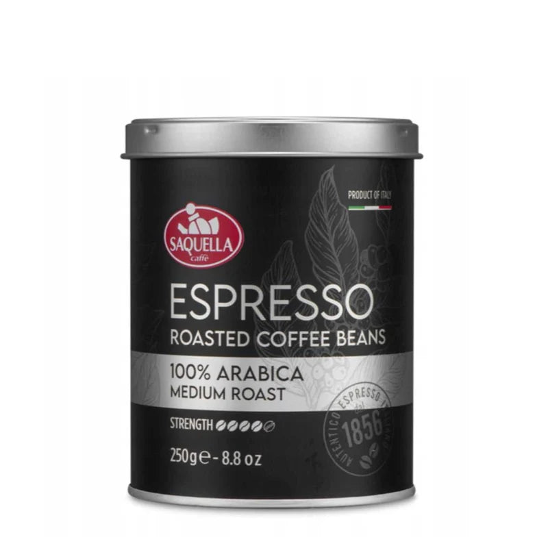 Saquella Espresso Roasted Coffee Beans 250g