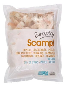 Everyday Scampi Peeled  Medium 500g
