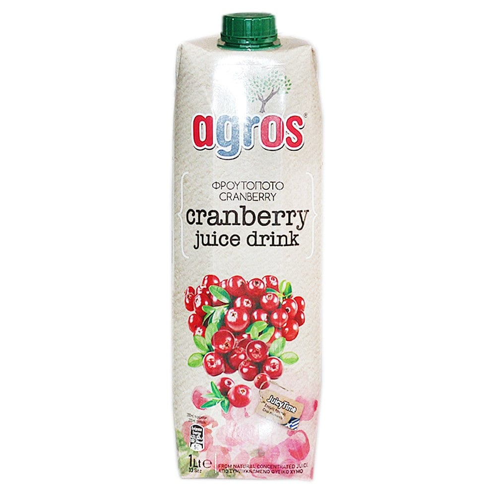 Agros Cranberry Juice Drink 1Ltr