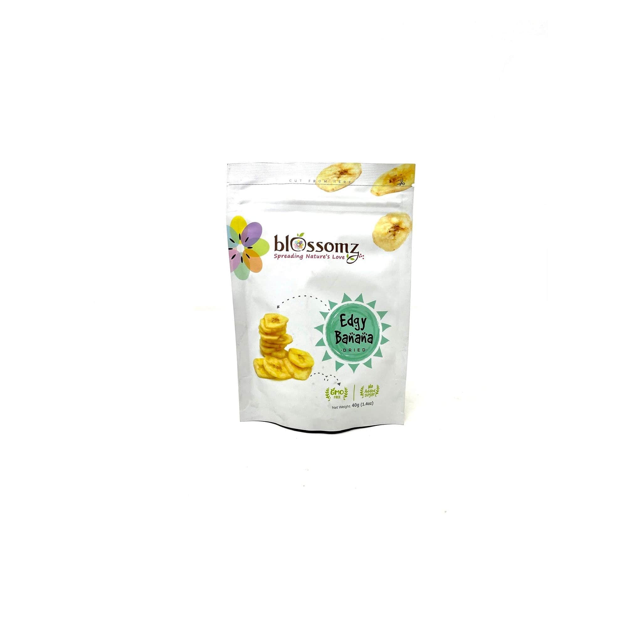 Blossomz Dried Edgy Banana 40g