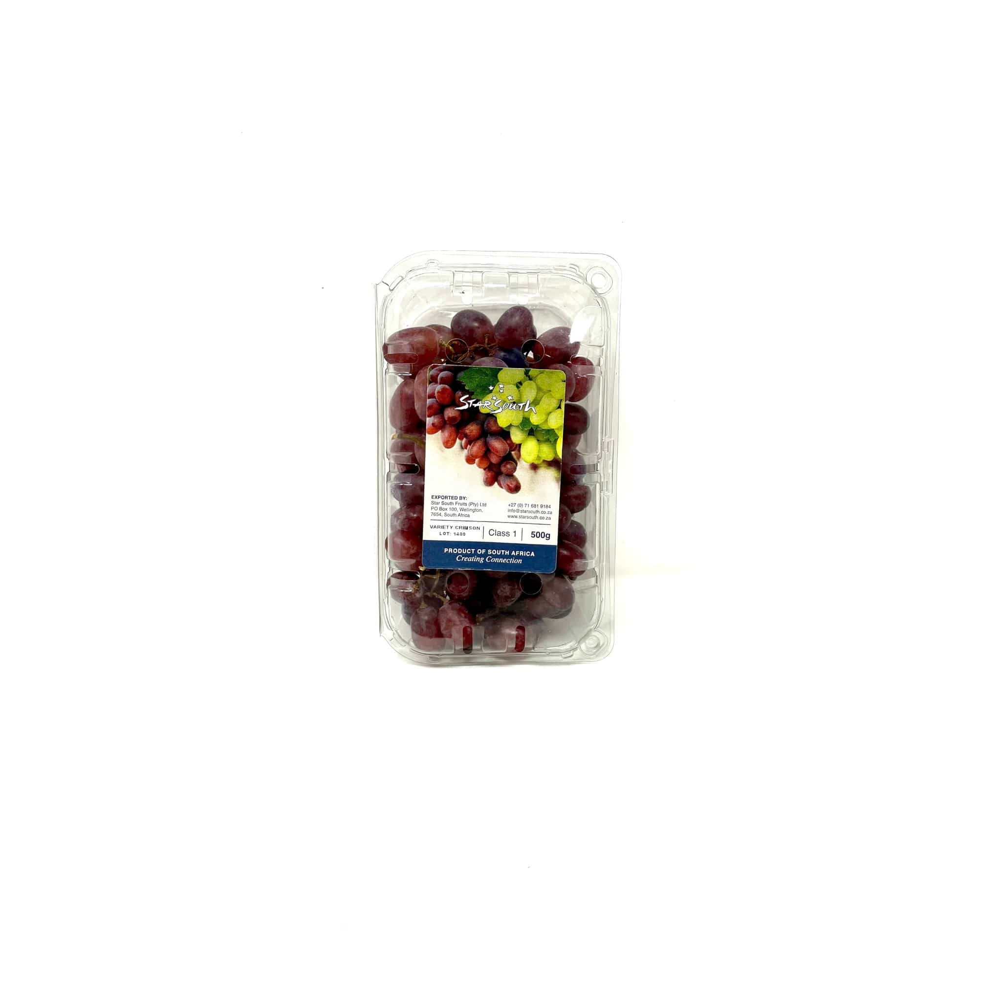 Red Grapes Seedless Pkt