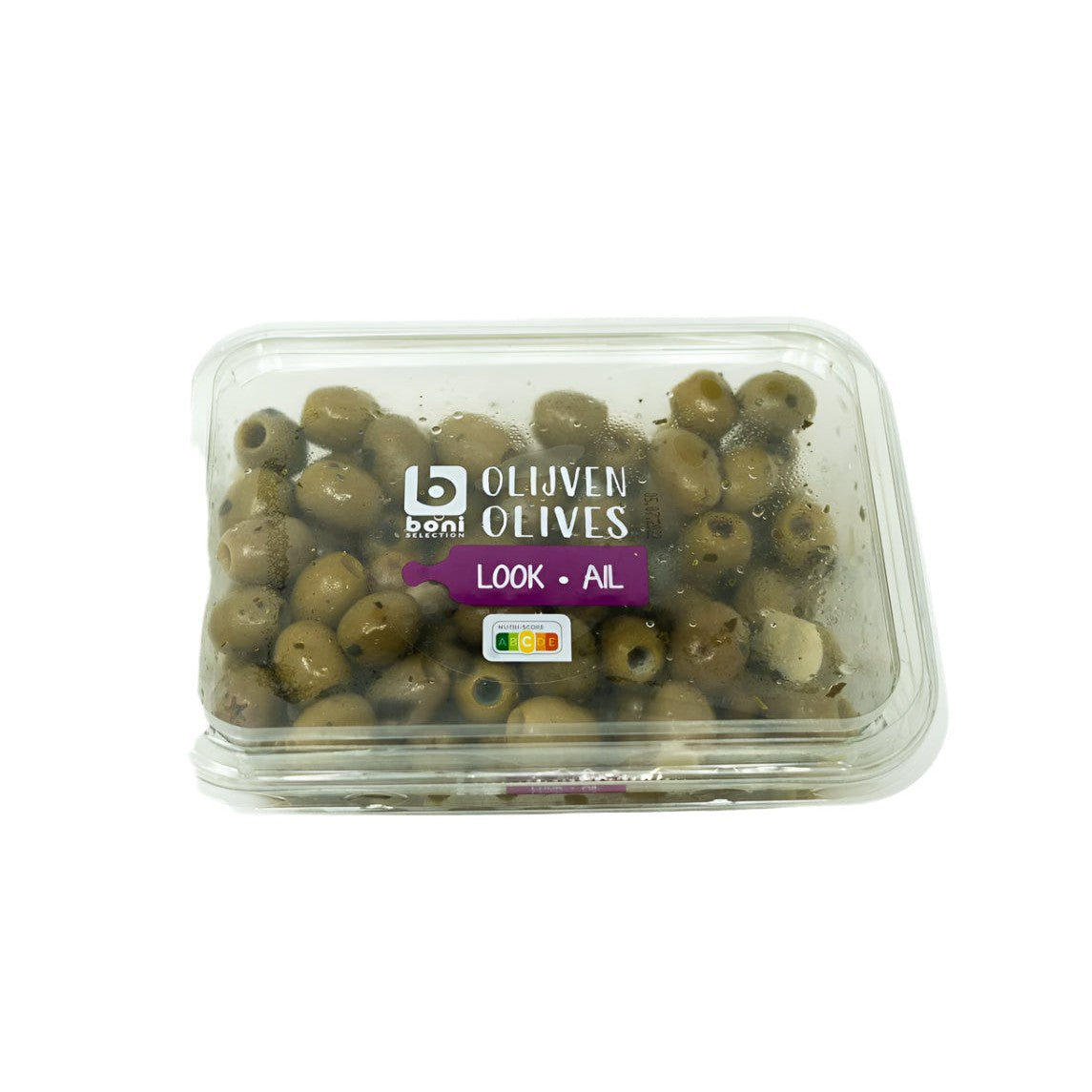 Boni  Green Olives with Garlic 400g