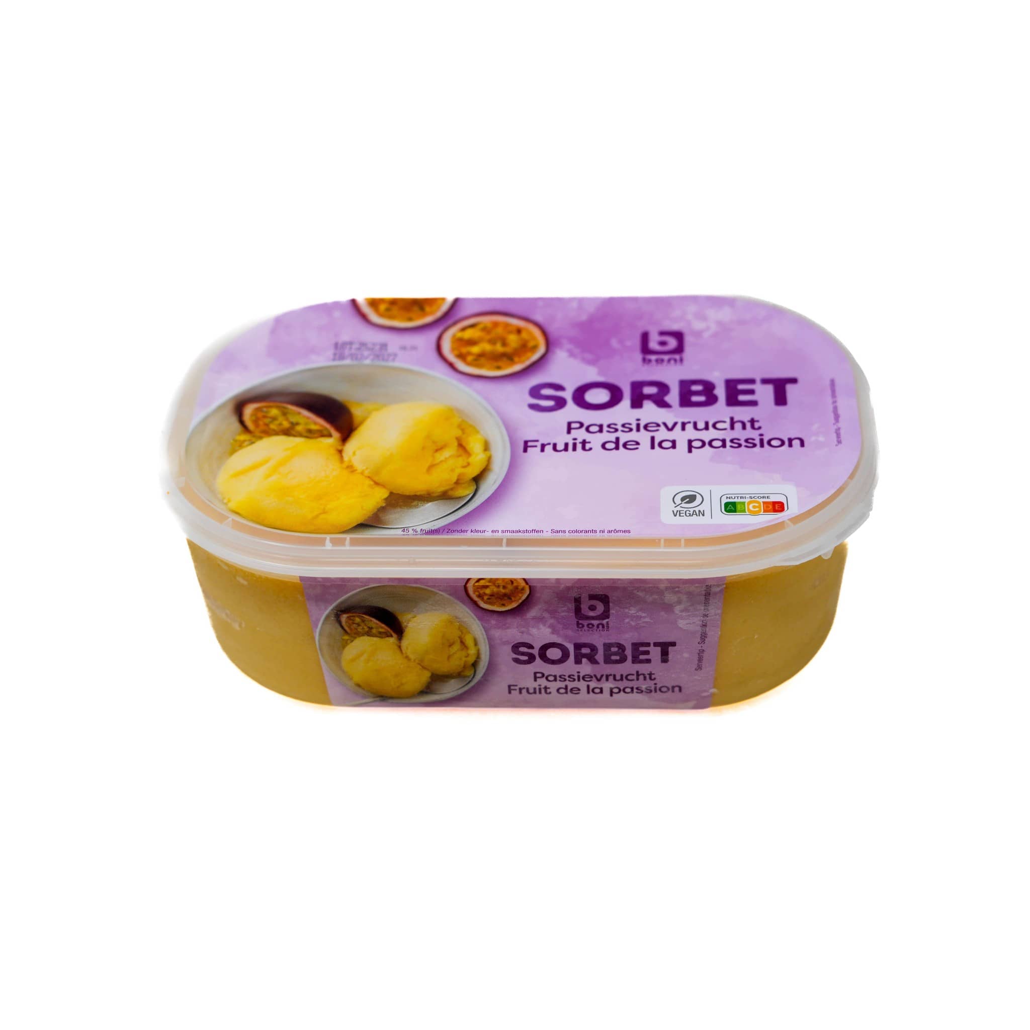 Boni Sorbet Passion Fruit Ice cream 1Ltr