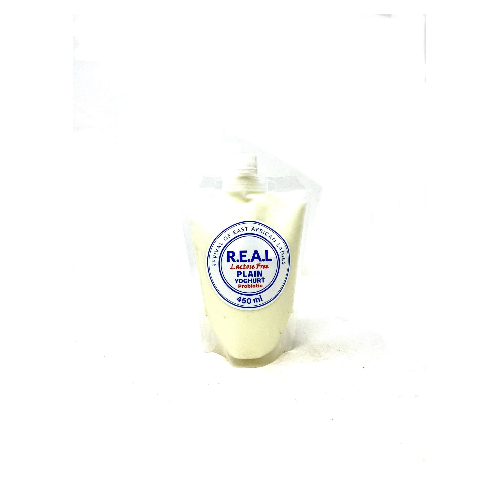 Real Plain Lactose Free Yoghurt 450ml