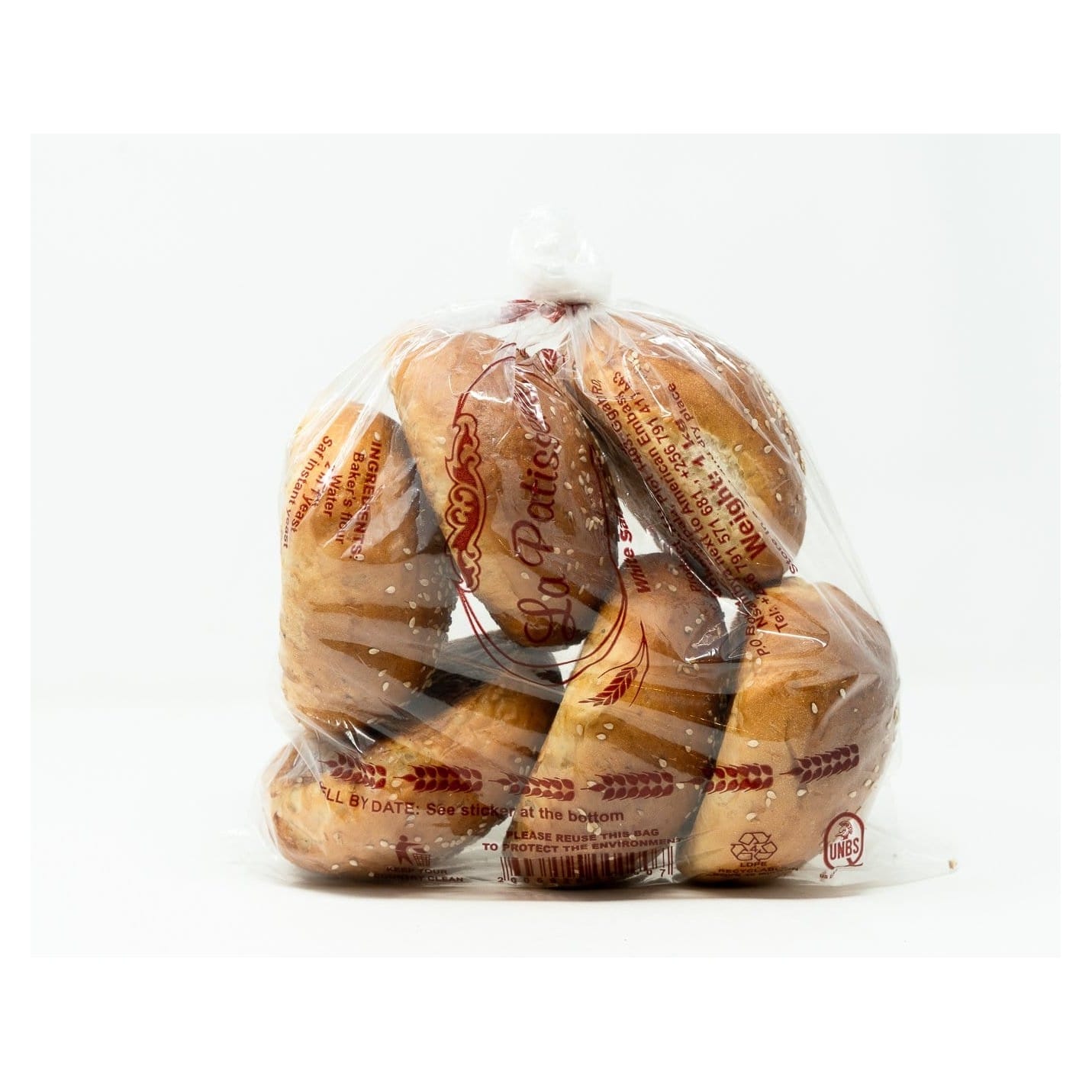Hamburger Buns 6pcs