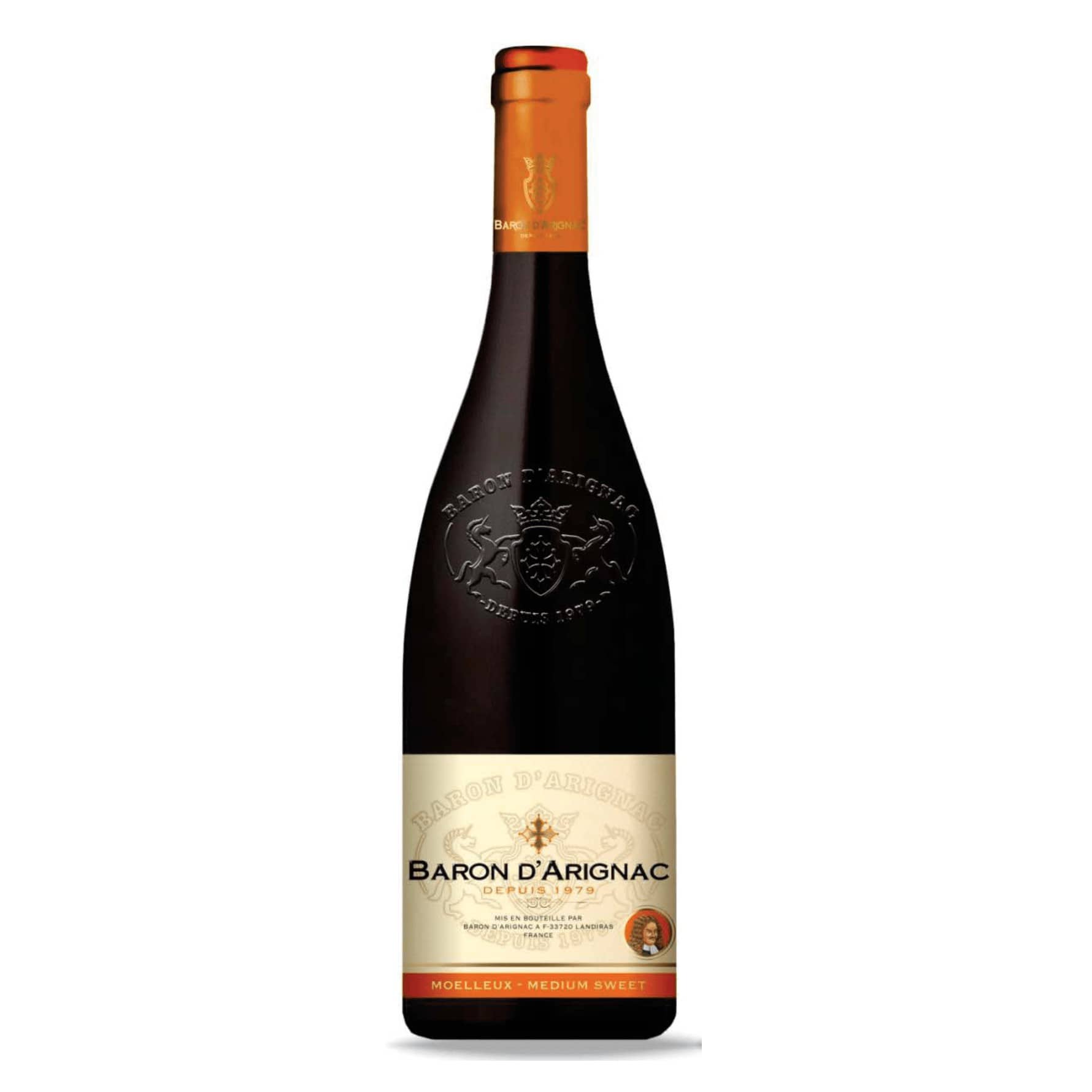 Baron D'Arignac Depuis Modelleux Medium Sweet Red 12% wine - 750ml