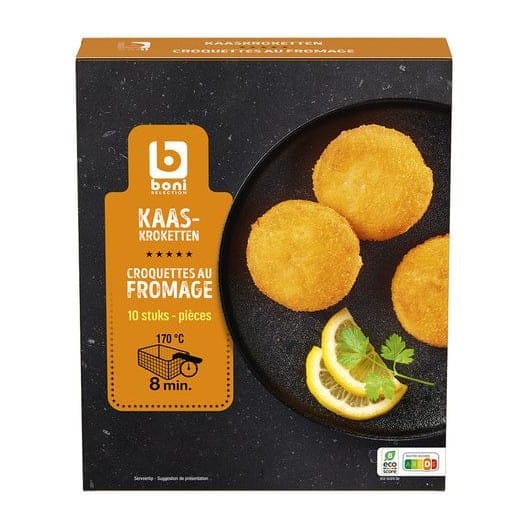 Boni Cheese Croquettes 10Pcs - 625grm