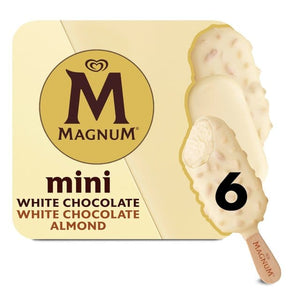 Ola Magnum Mini White Almond Ice cream 6pcs