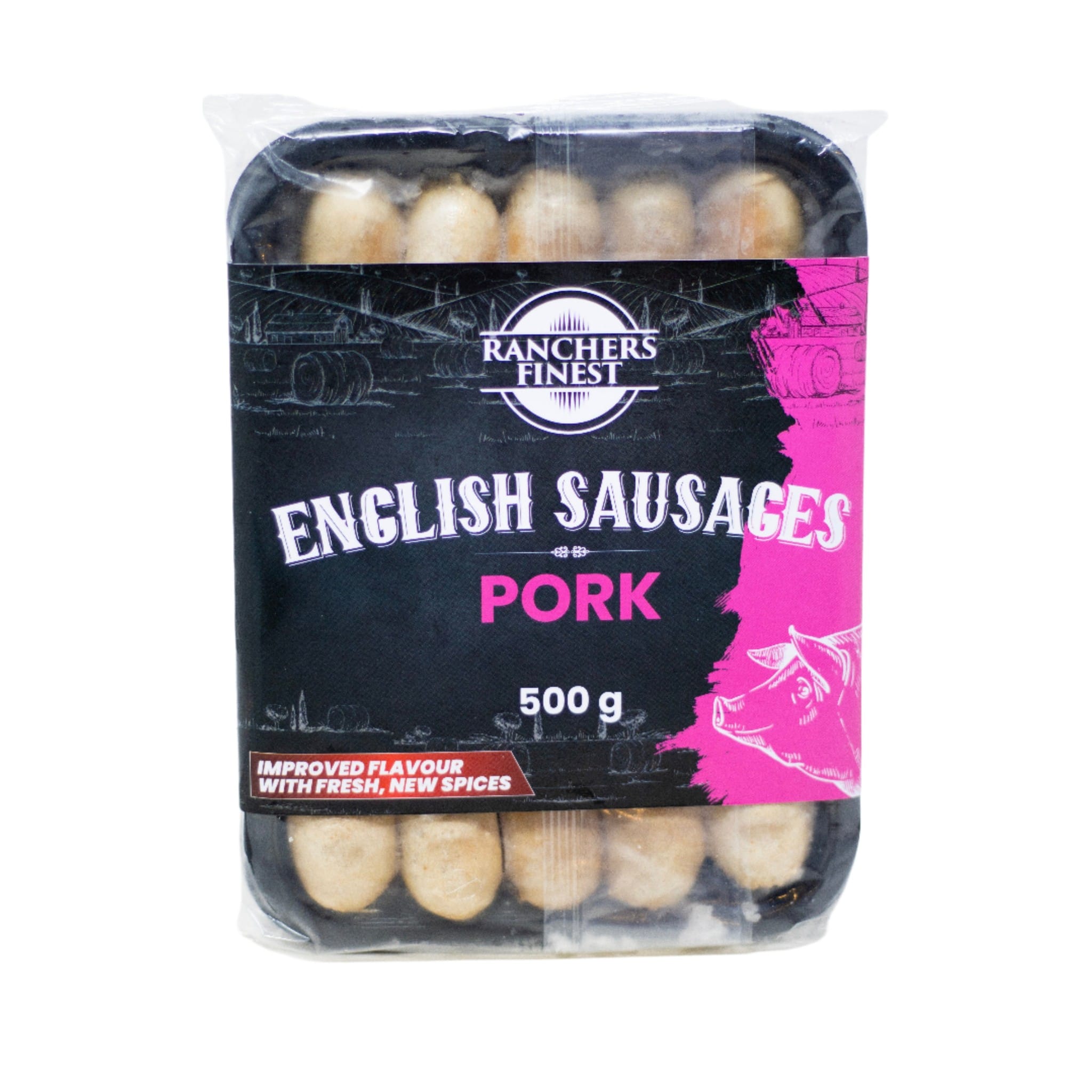 Ranchers Finest English Style Pork Sausages 500g