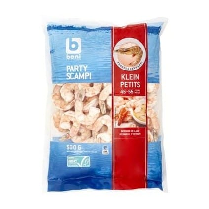 Boni Party Scampi Peeled 500g