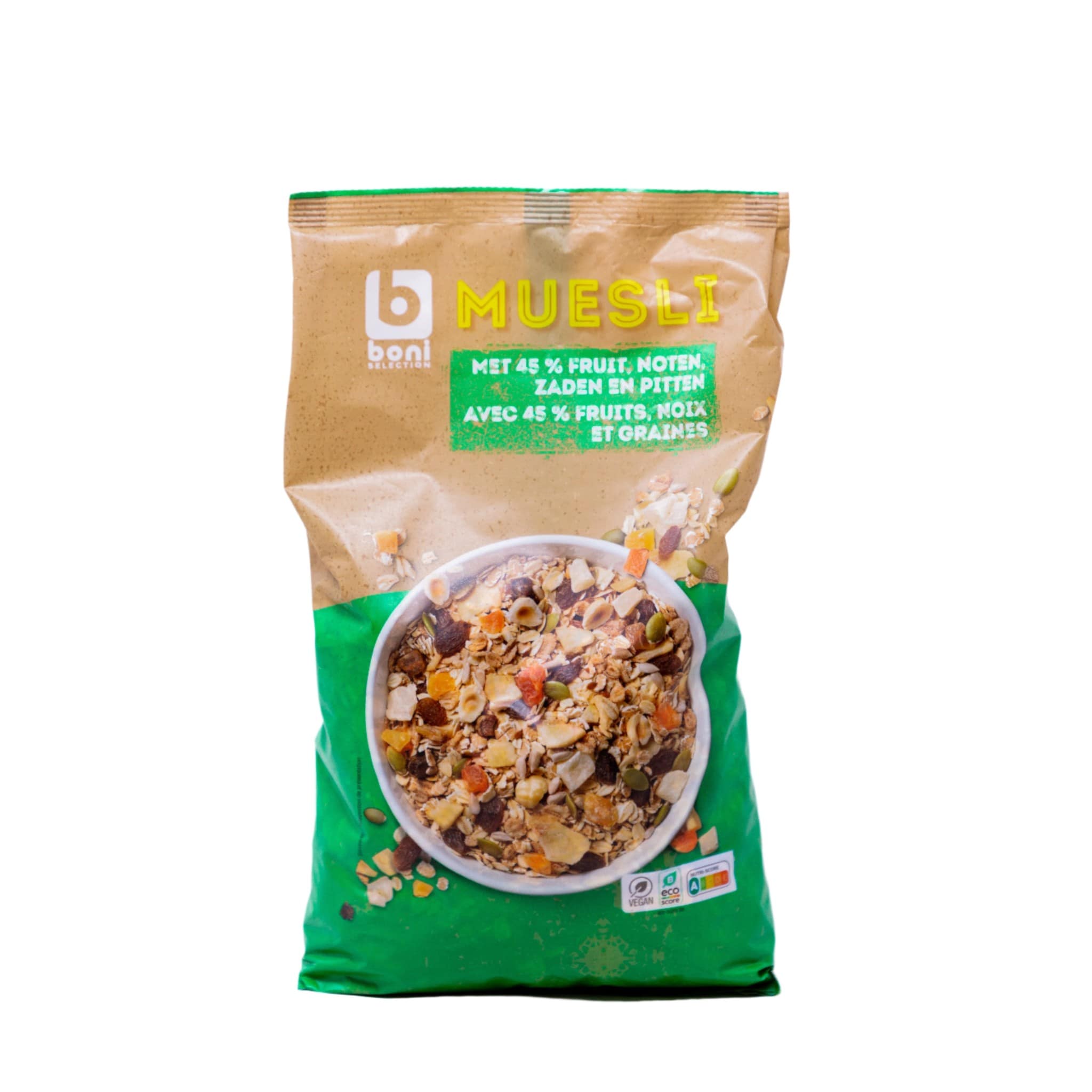 Boni Muesli 45% Fruits Nuts 750g