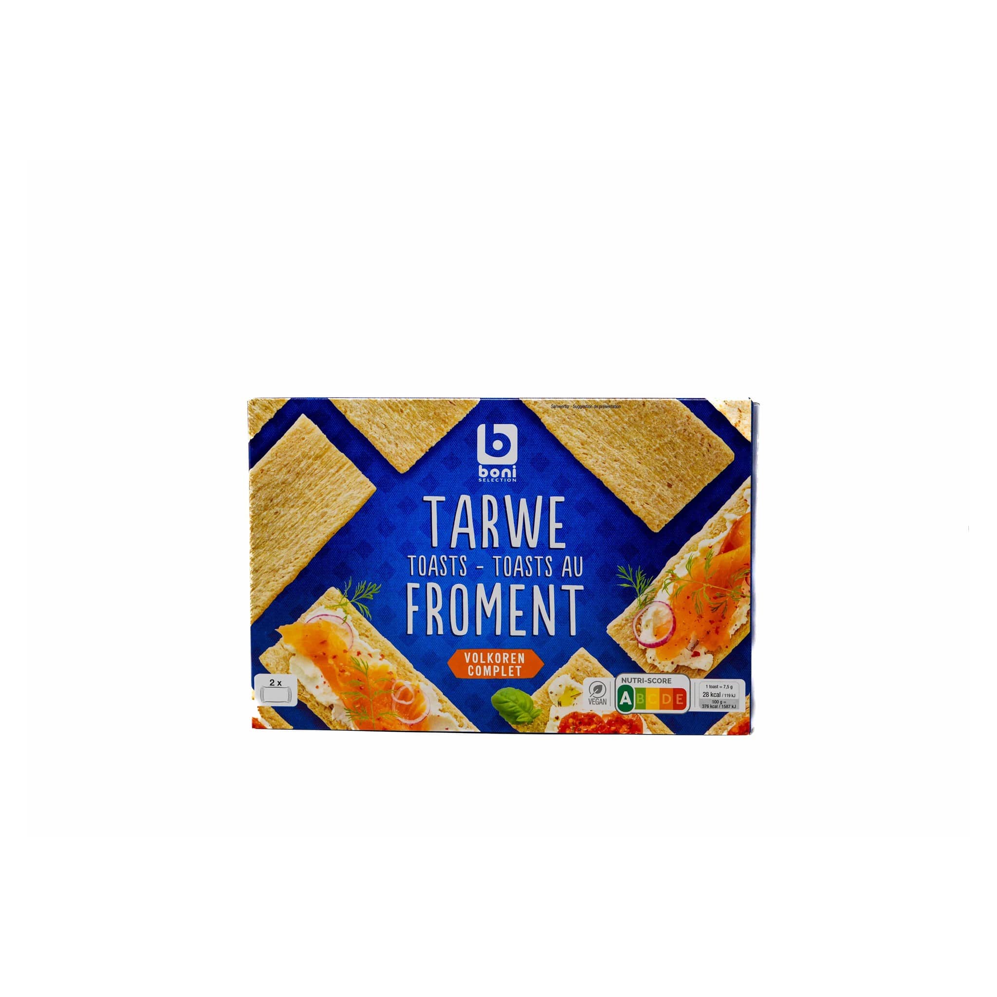 Boni Tarwe Whole Wheat Toast 250g