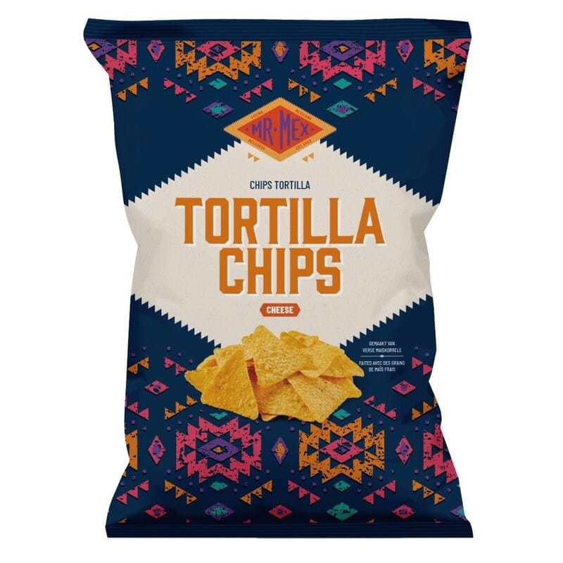 Mr Mex Tortilla chips nacho cheese 475g