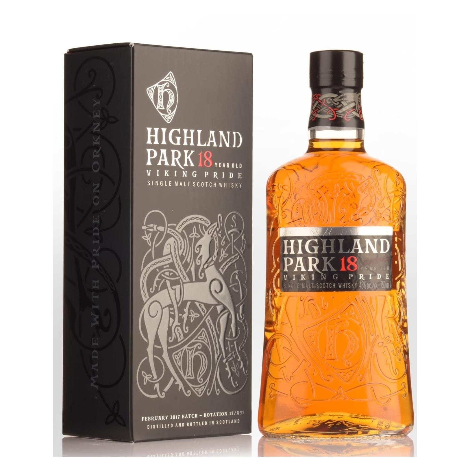 Highland Park 18yrs Single Malt Scotch Whiskey 43% 700ml