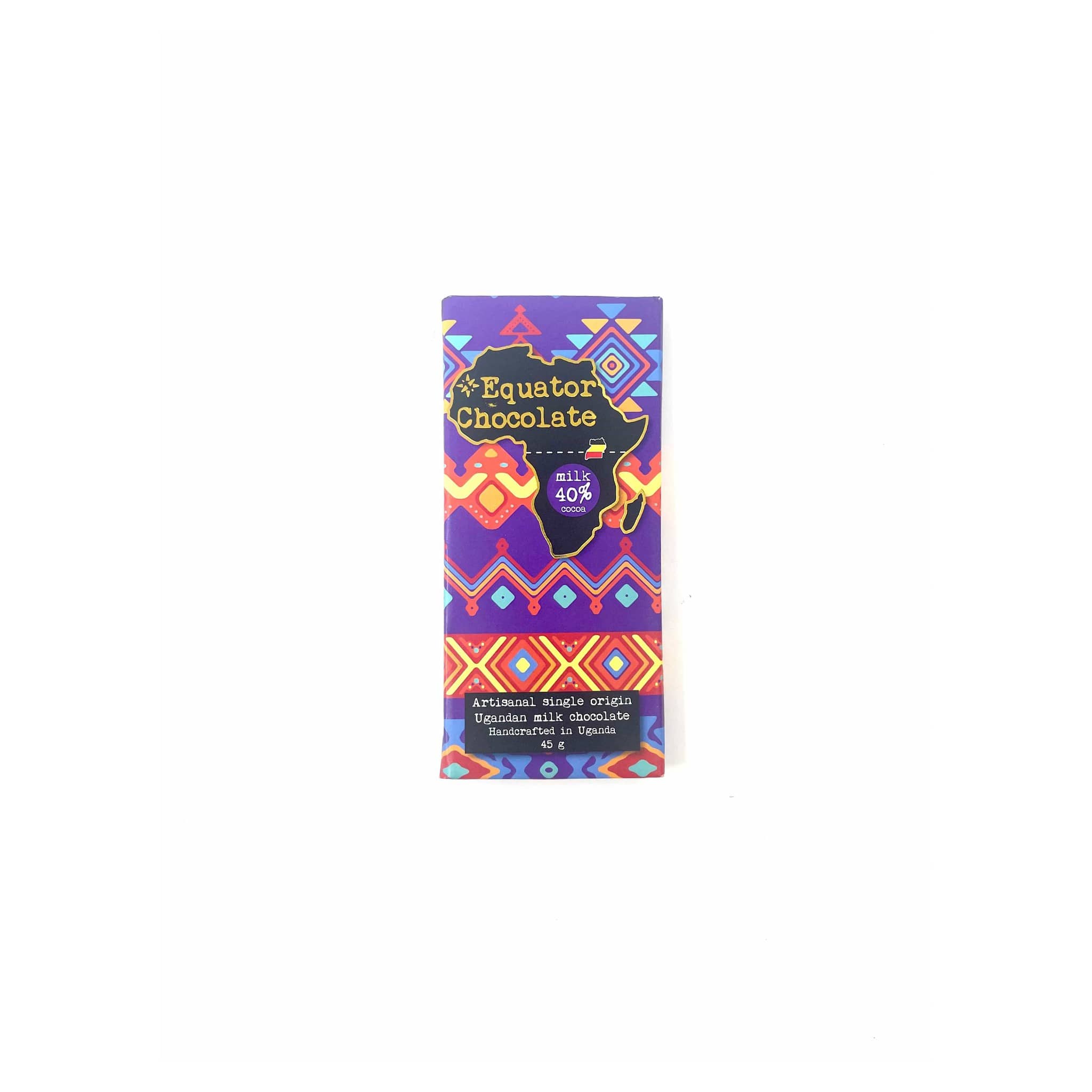 Equator Milk Chocolate 40% Cocoa -45g