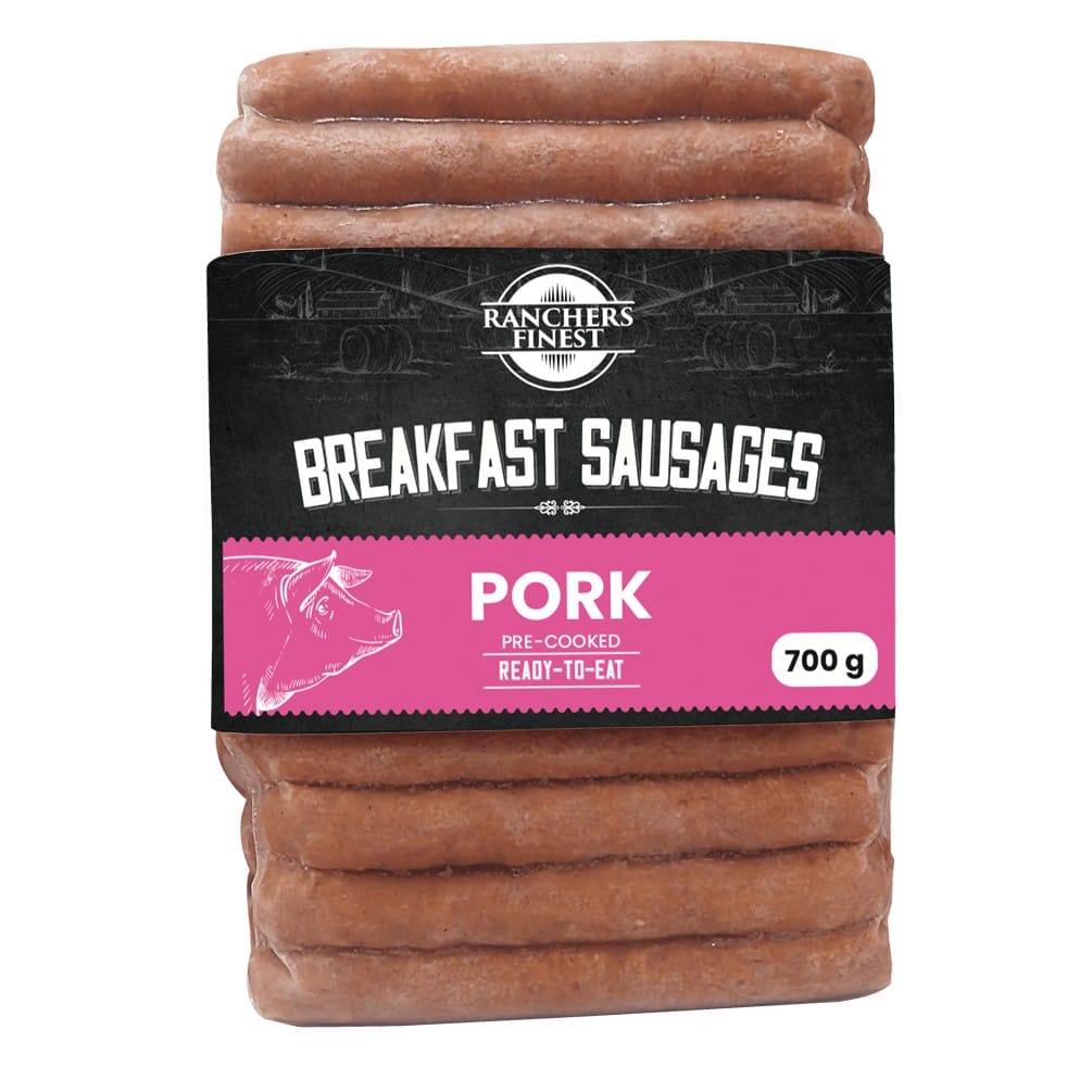 Ranchers Finest Pork Breakfast Sausages 700g
