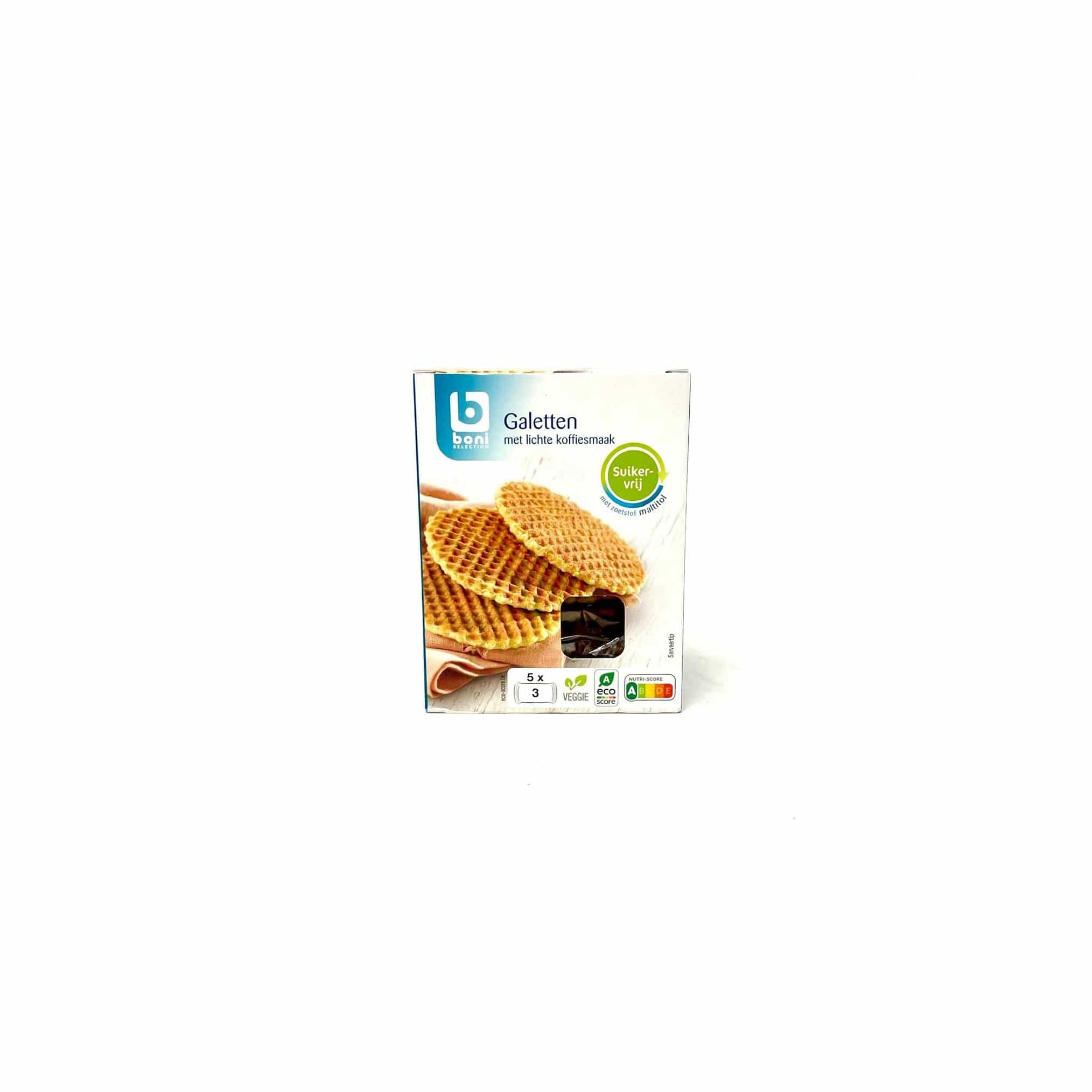 Boni Galette Coffee Flavour Sugar Free 170g