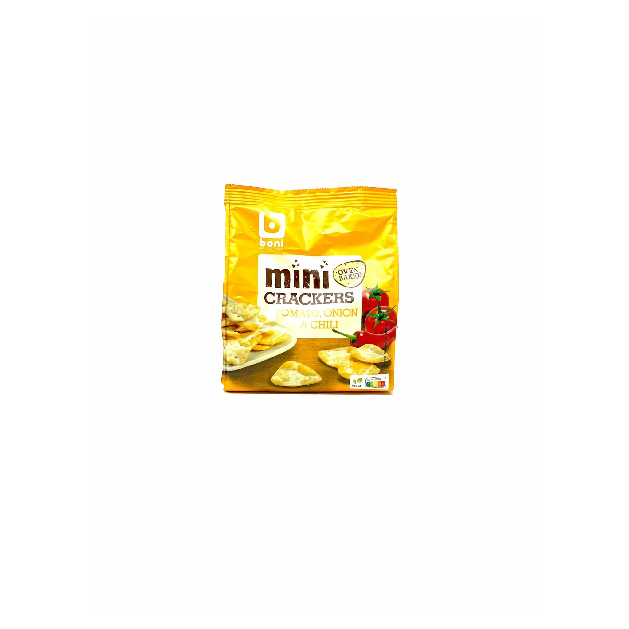 Boni Mini Crackers Tomato, Onion & Chili 125g
