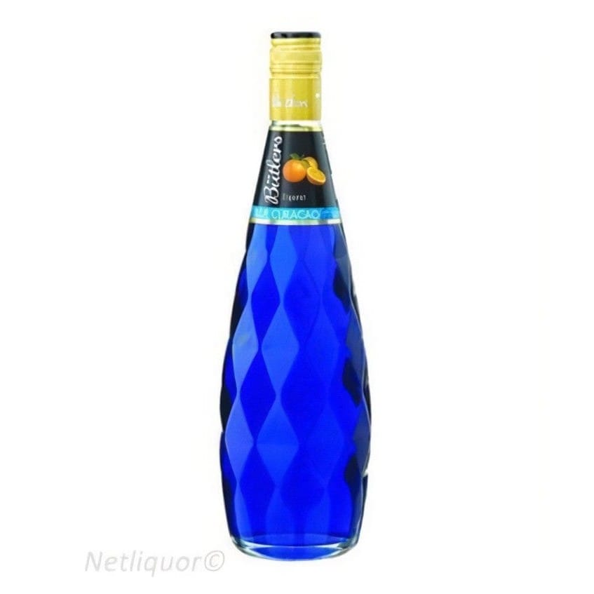 Butler's Blue Curacao Liqueur Citrus Flavoured 24% 750ml
