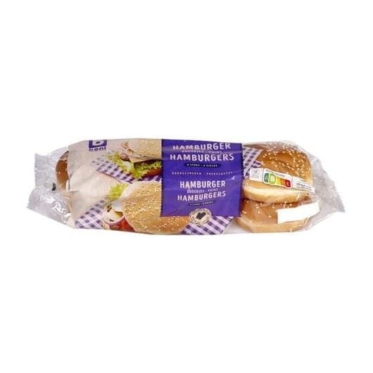 Boni Hamburger Buns 6pcs 300g
