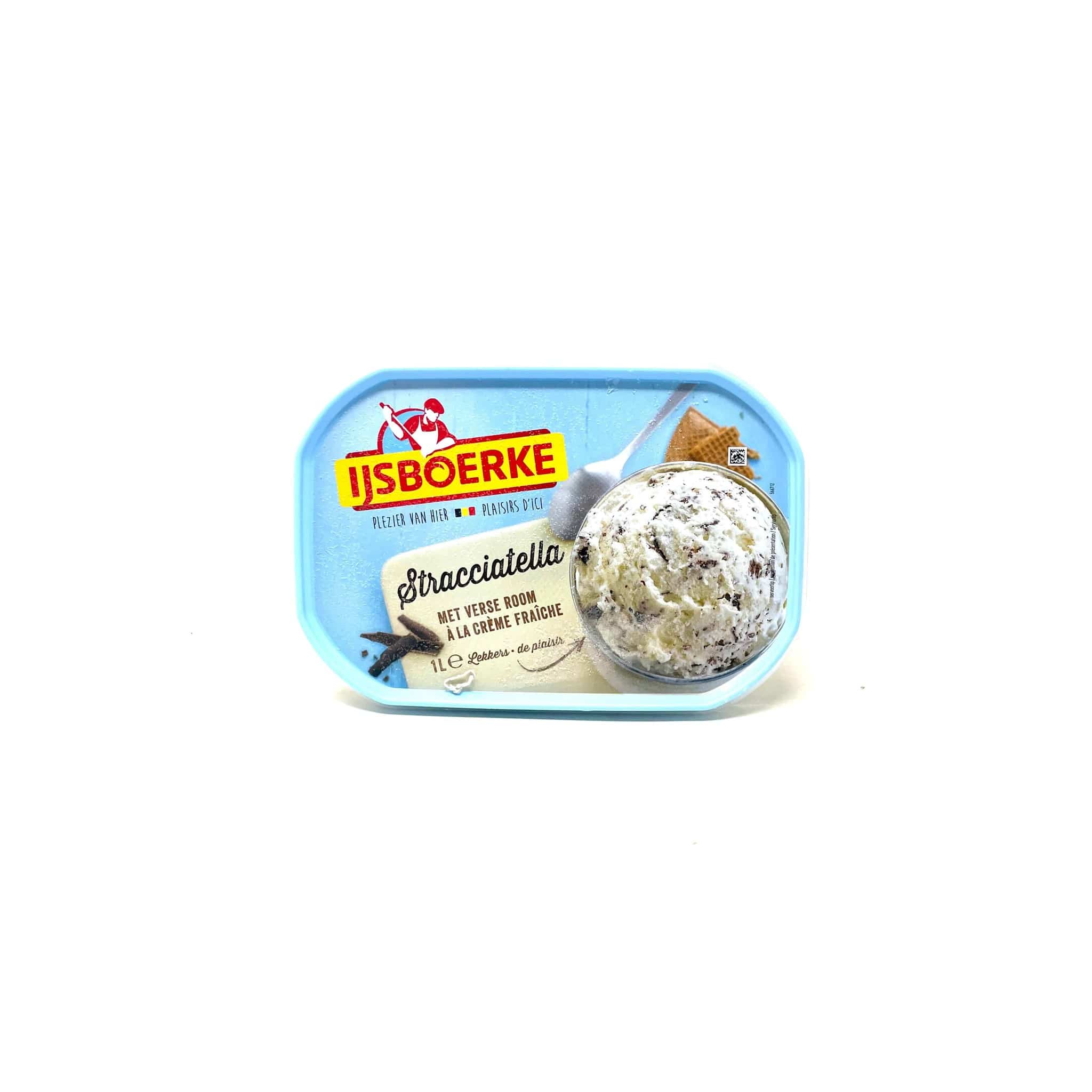 Ijsboerke Stracciatella ice cream 1Ltr