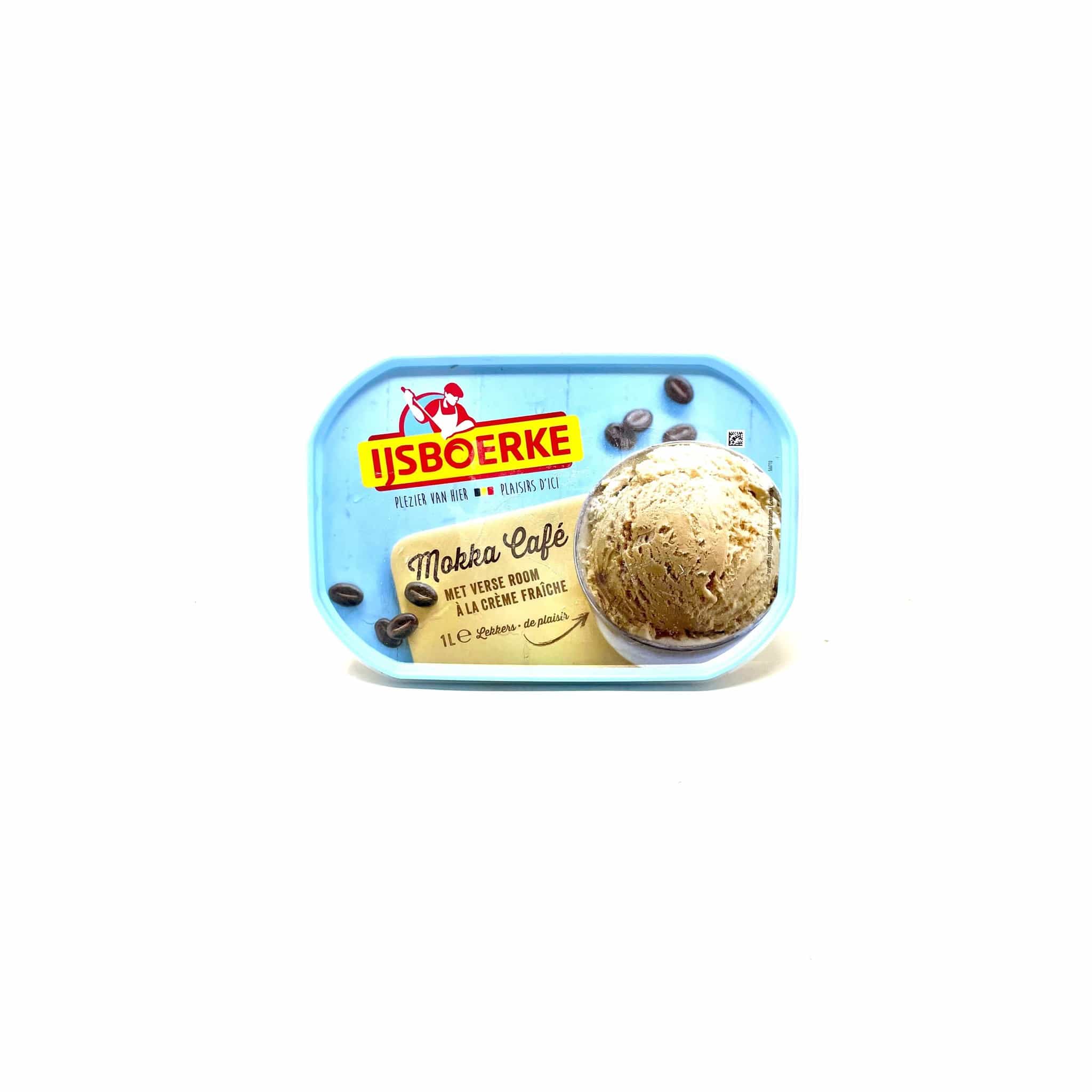Ijsboerke Mokka Cafe Ice cream 1Ltr