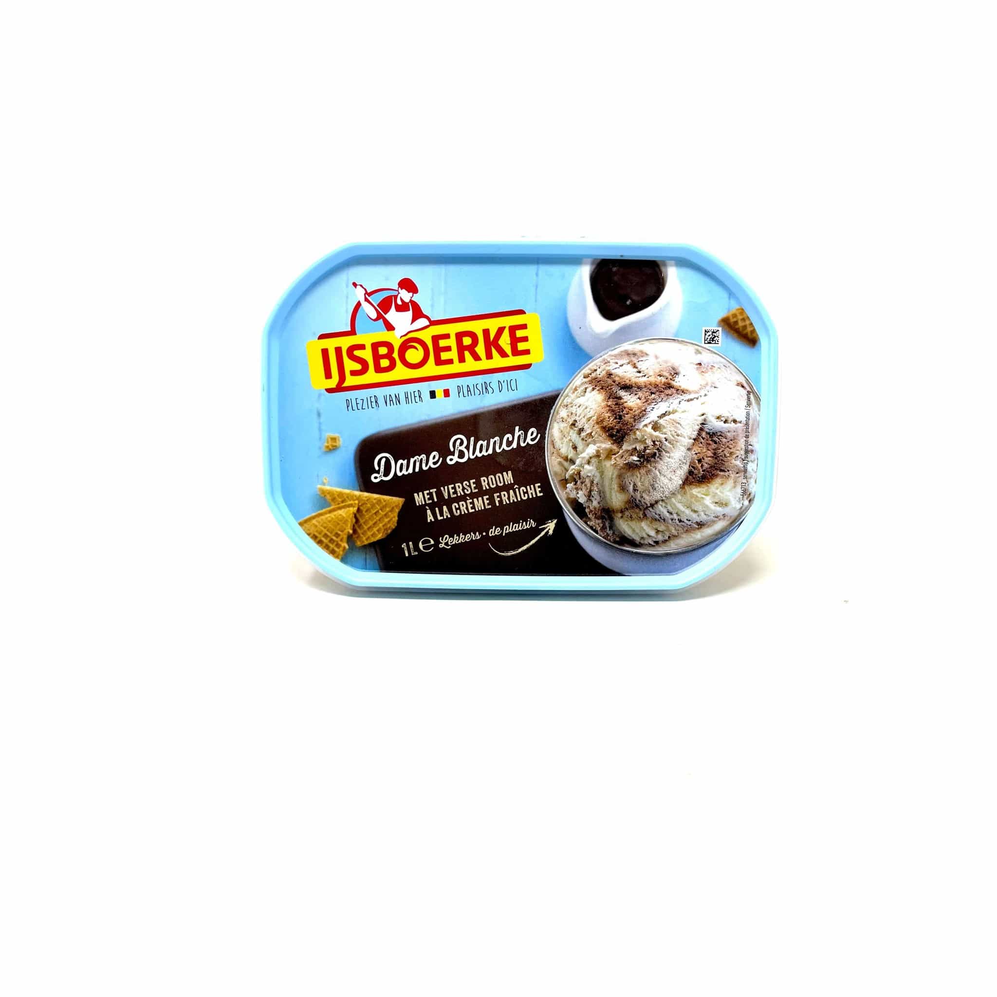 Ijsboerke Dame Blanche Ice cream 1L