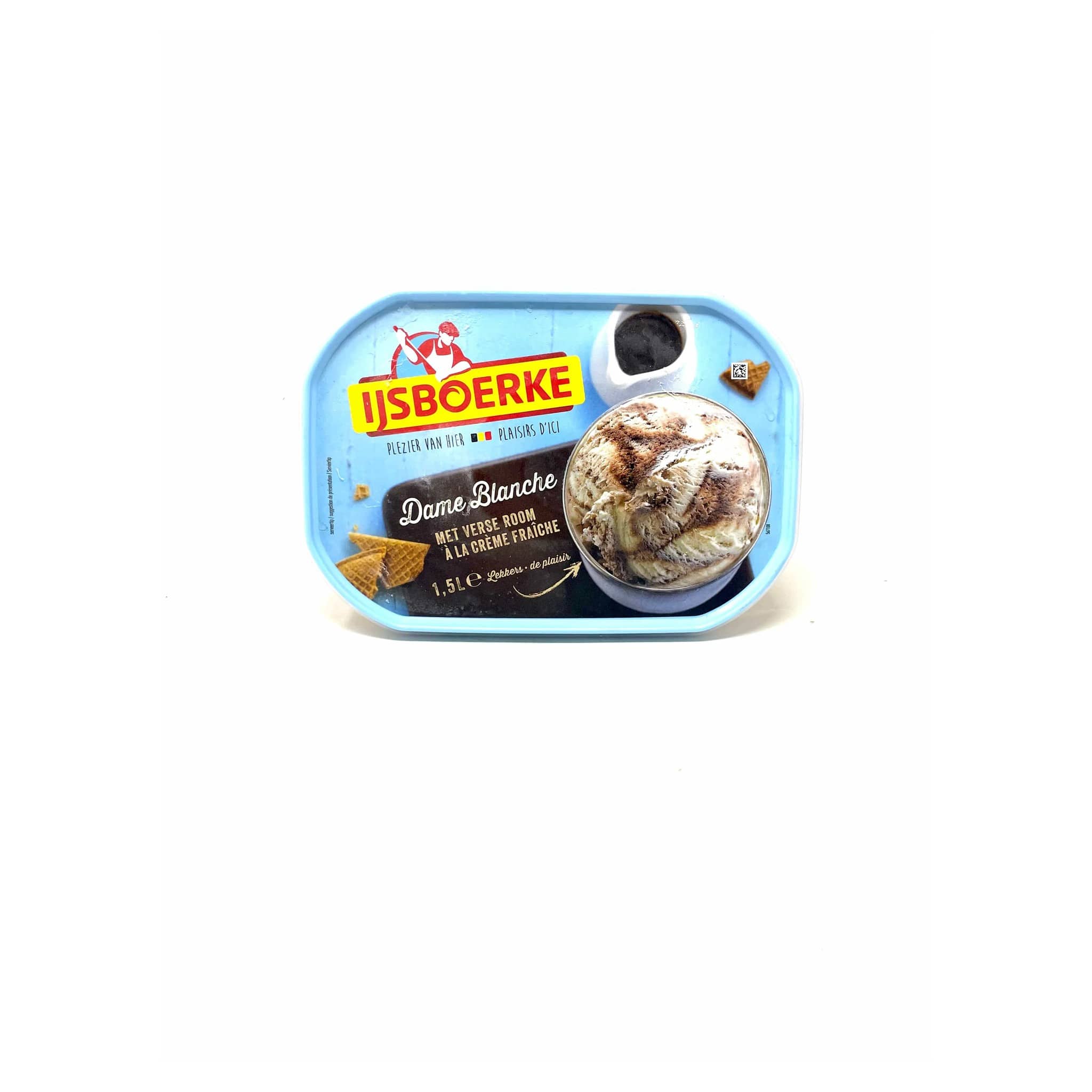 Ijsboerke Dame Blanche Ice cream 1.5L