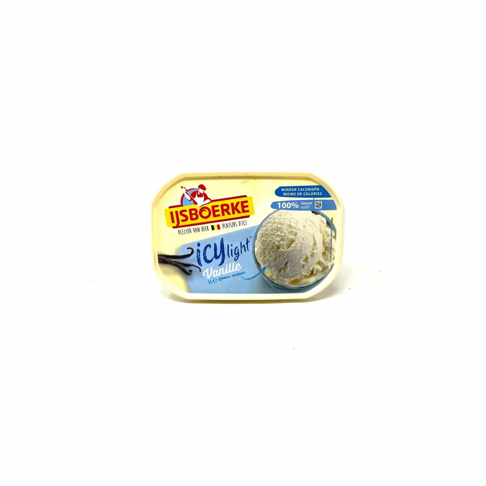 Ijsboerke Icy Light Vanilla  Ice cream 1L