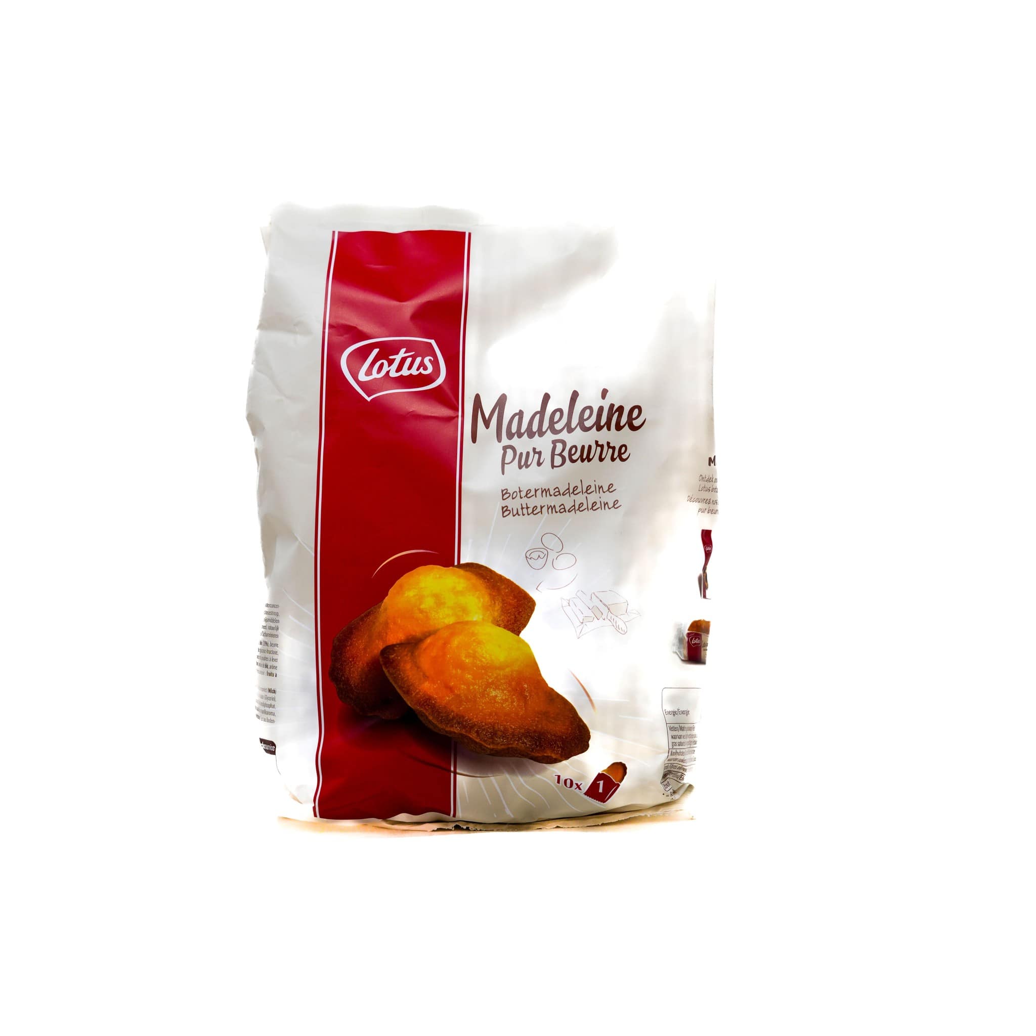 Lotus Butter Madeleine 10x28g