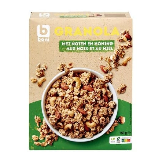 Boni Granola Nuts with Honey 750G