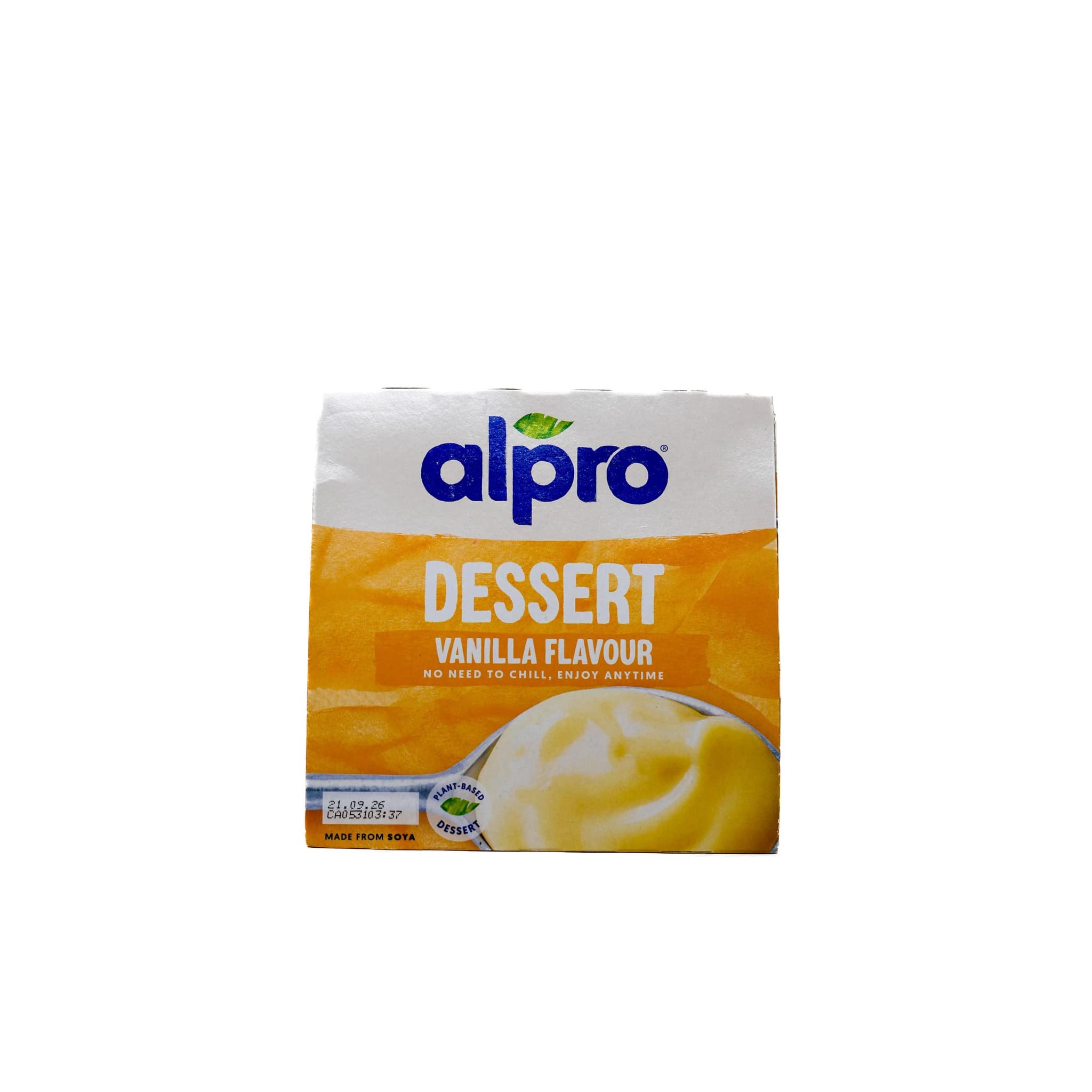 Alpro Soy Vanilla Dessert 4X125g