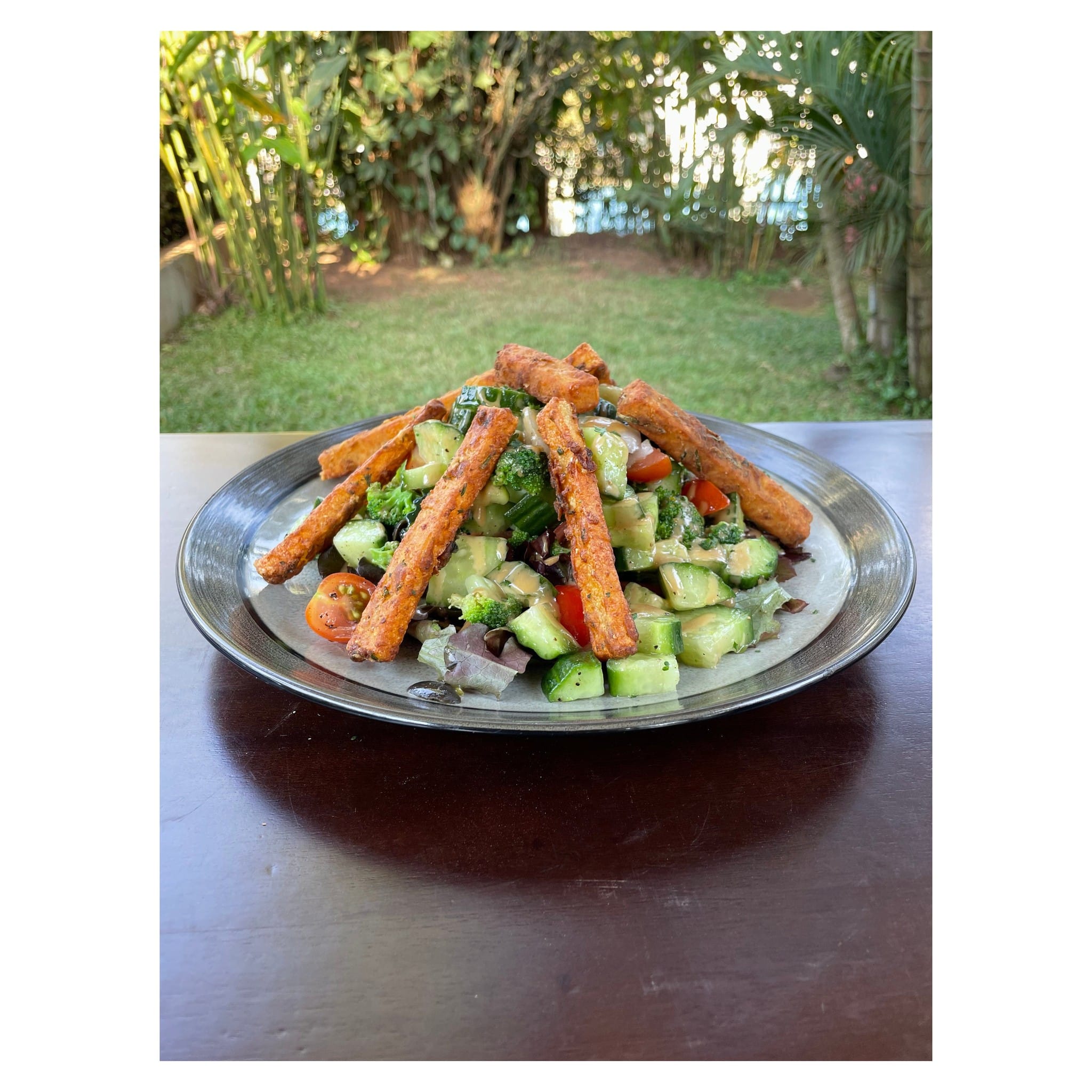 Grilled Halloumi Salad