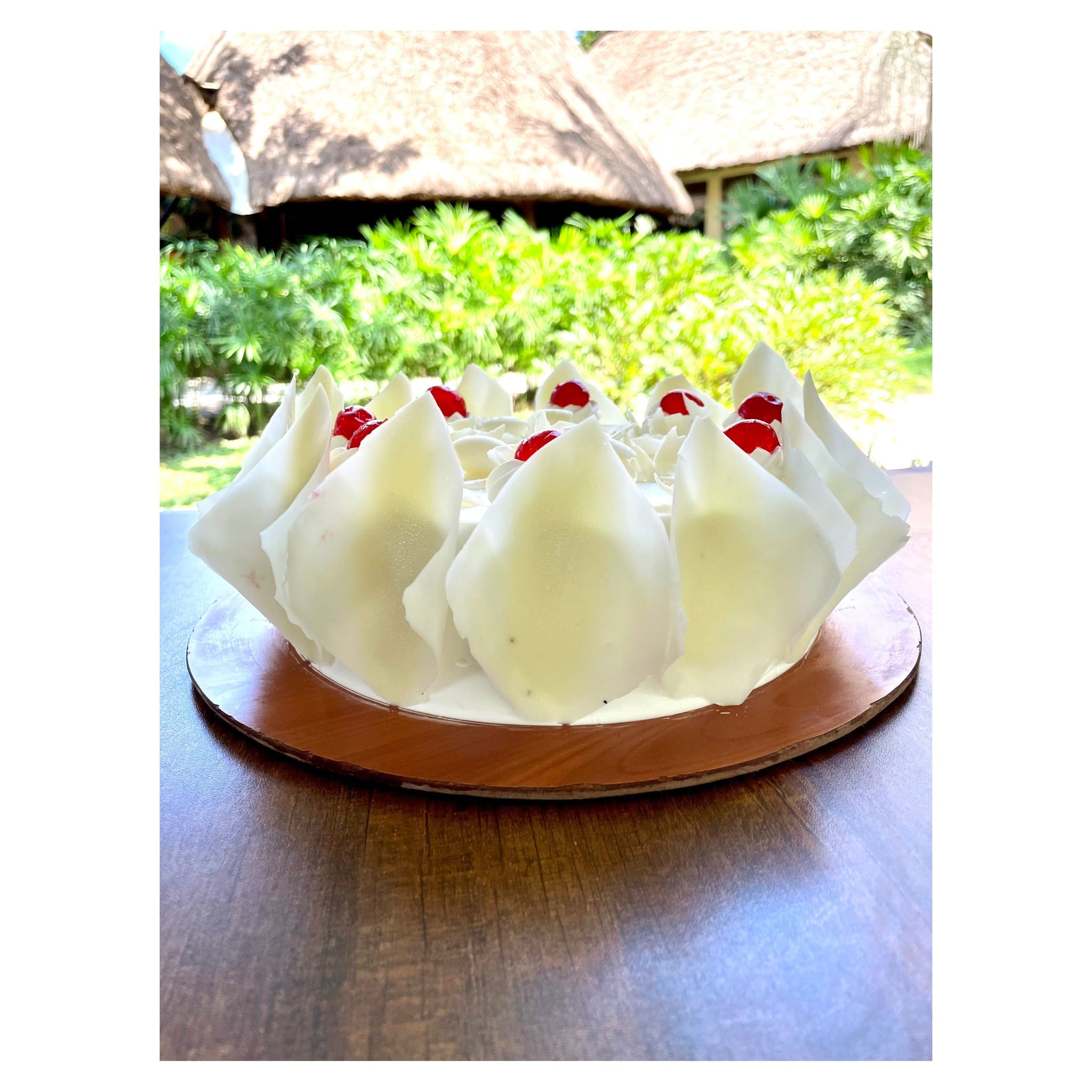 White Forest Cake