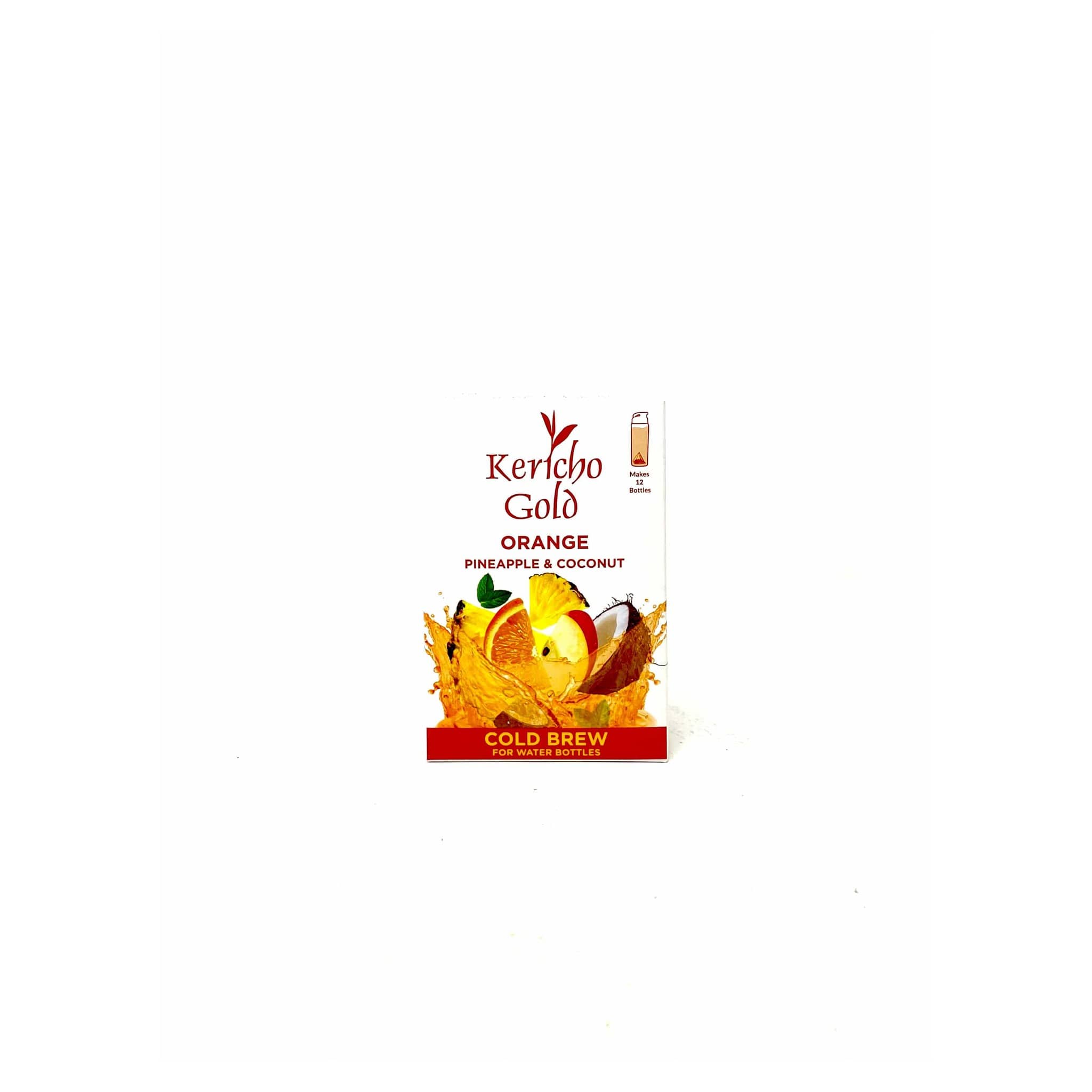 Kericho Orange, pineapple & coconut Tea cold brew bags