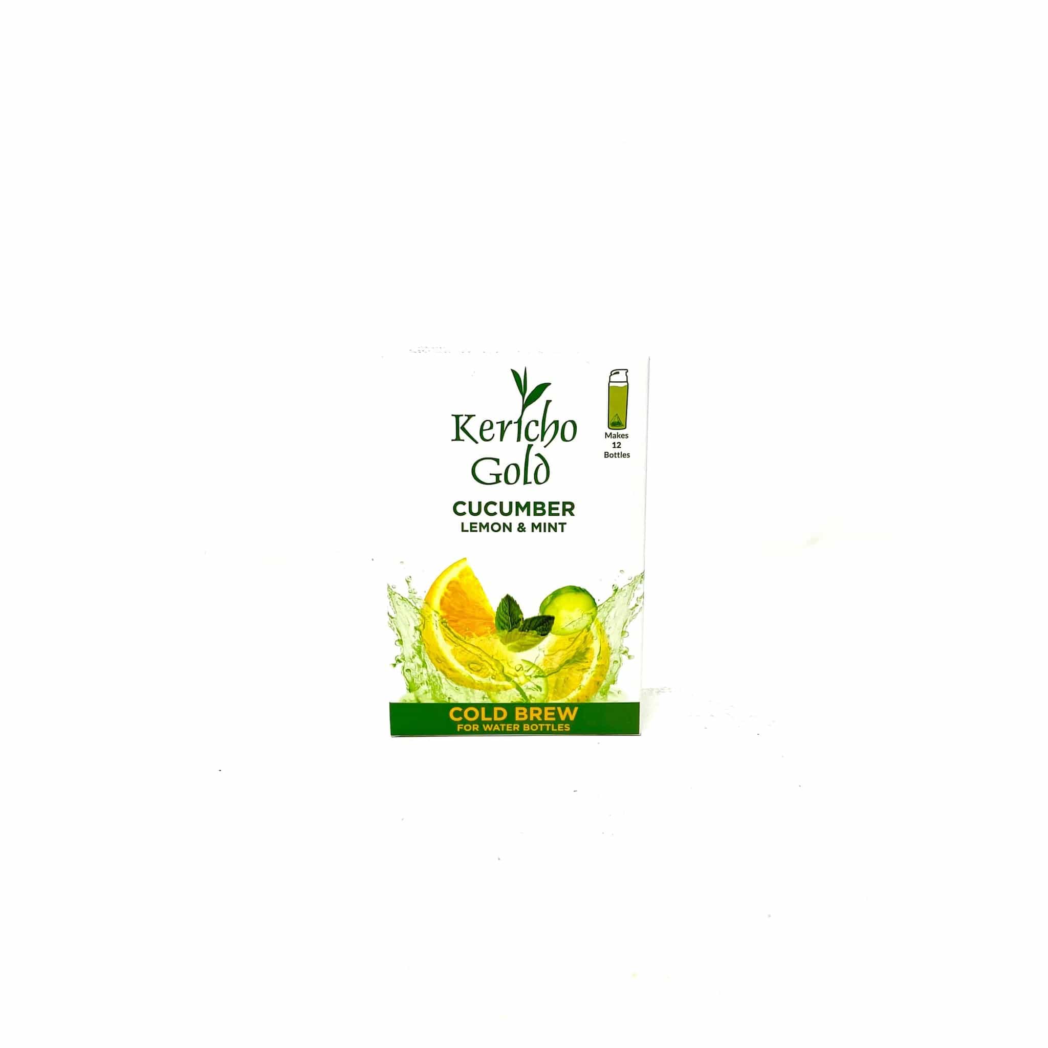 Kericho Gold Cucumber Lemon & Mint Tea Cold Brew Tea Bags