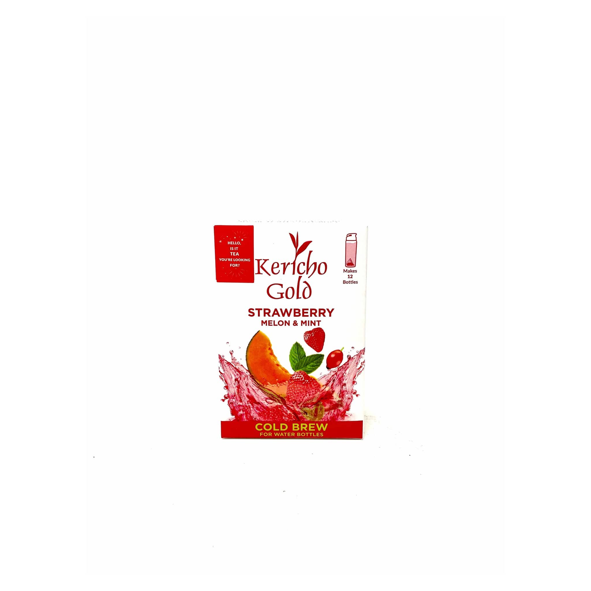 Kericho Gold Strawberry Melon Mint  Cold Brew Tea Bags
