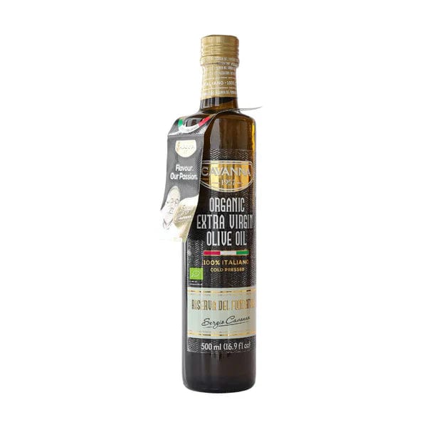 Cavanna Organic Extra Virgin Olive Oil 500ml