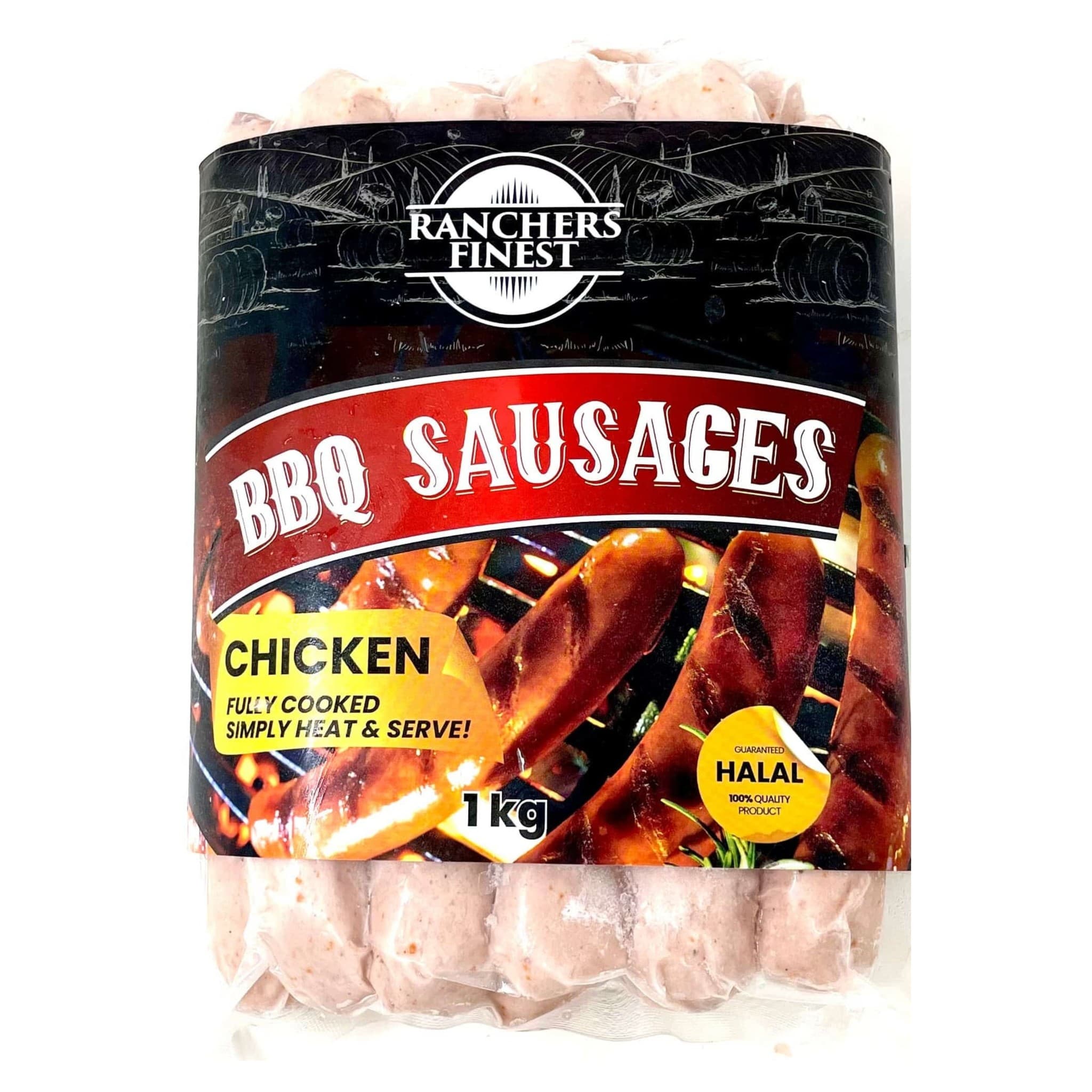 Ranchers Finest BBQ Chicken Sausages 1kg