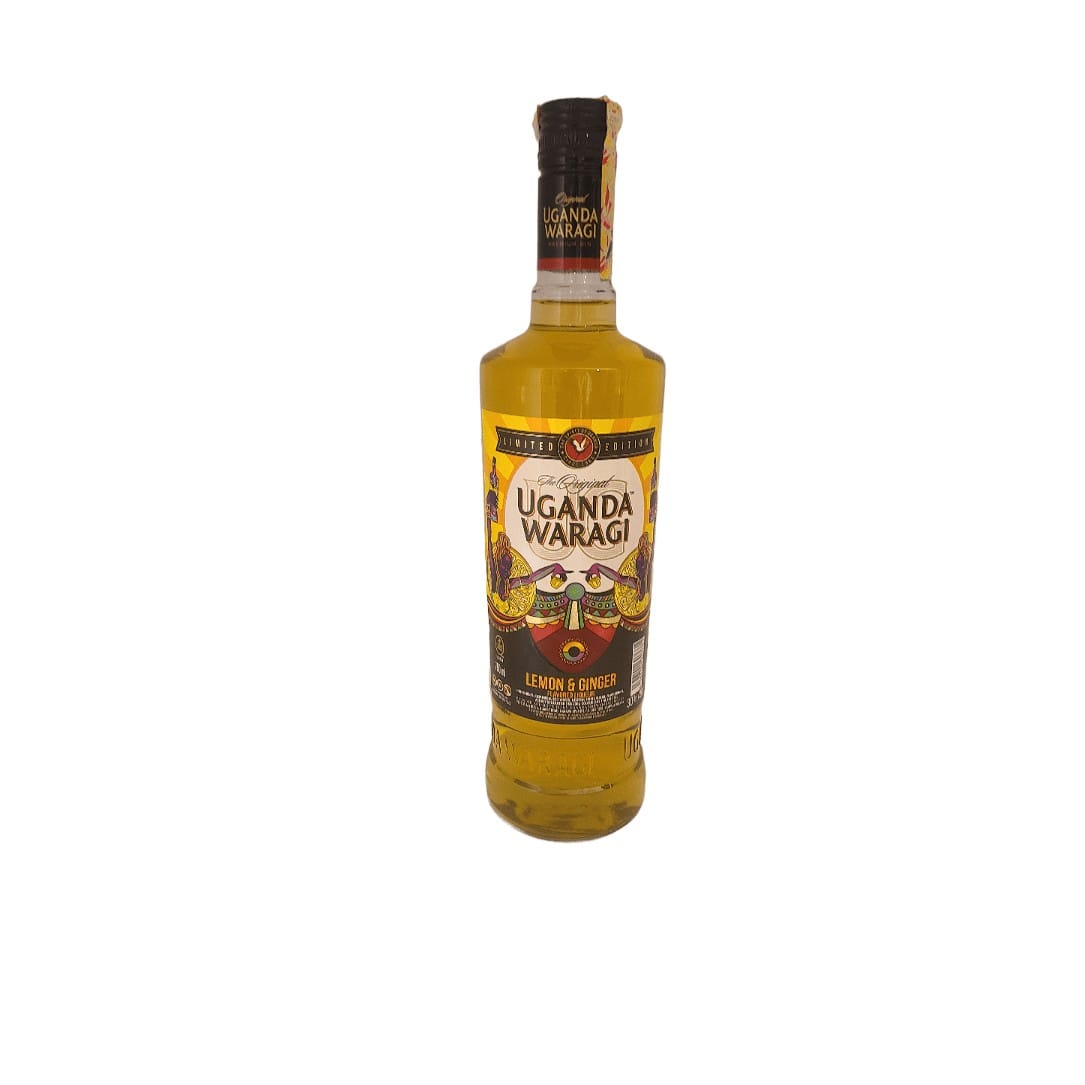 Uganda Waragi Lemon And Ginger Flavored 750ml