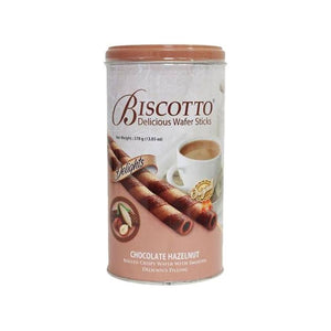Biscotto Chocolate Hazelnut Wafer Sticks